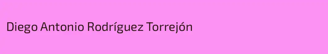 Diego Antonio Rodríguez Torrejón